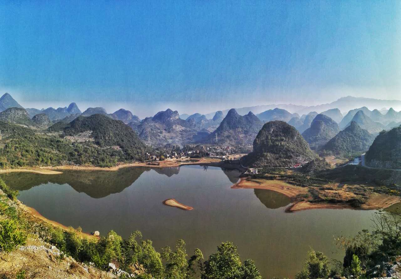 桂洋银杏,尧山日出,黄布倒影,兴坪佳境,漓江渔火