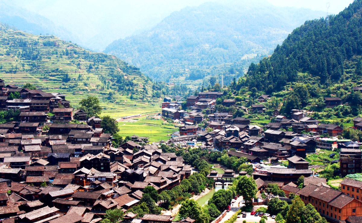 贵州苗王城,亚木沟,梵净山,朱砂,寨英,凯里古镇村落原始风光民俗摄影