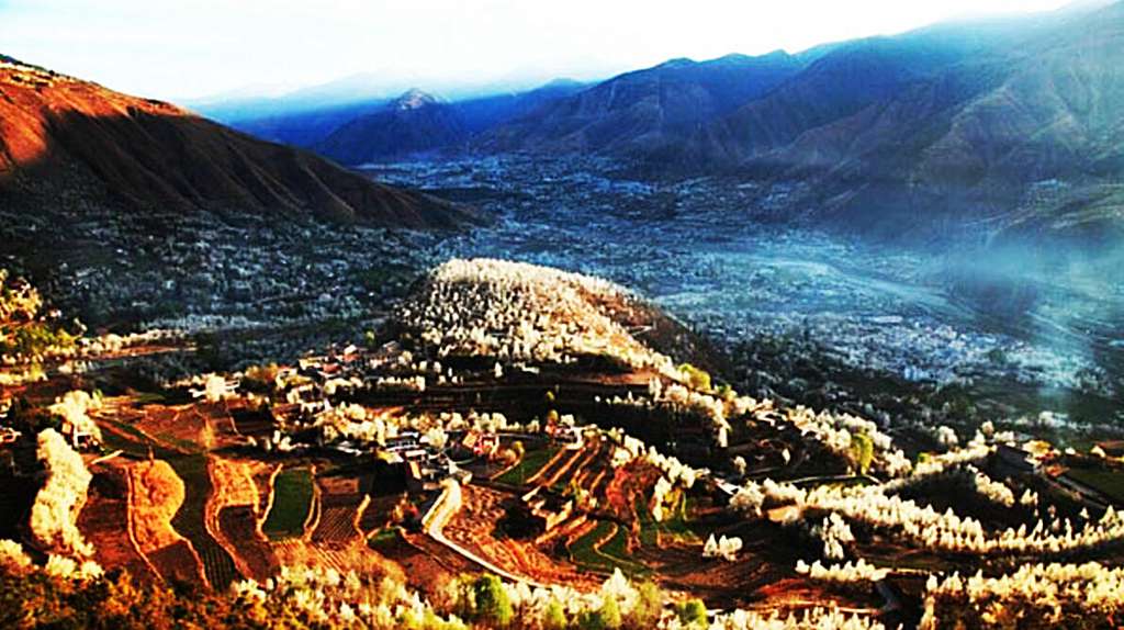 金川县(漫山遍野梨花白)_特色景点_国际旅游摄影网